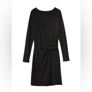 Athleta Solitude Dress in Black NWT XS